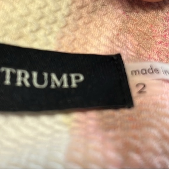 IVANKA TRUMP Cream Watercolors Textured A-Line Dress NWOT - Picture 12 of 12